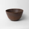Bowl in dark brown