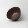 Bowl in dark brown