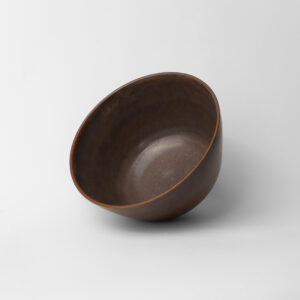 Bowl in dark brown
