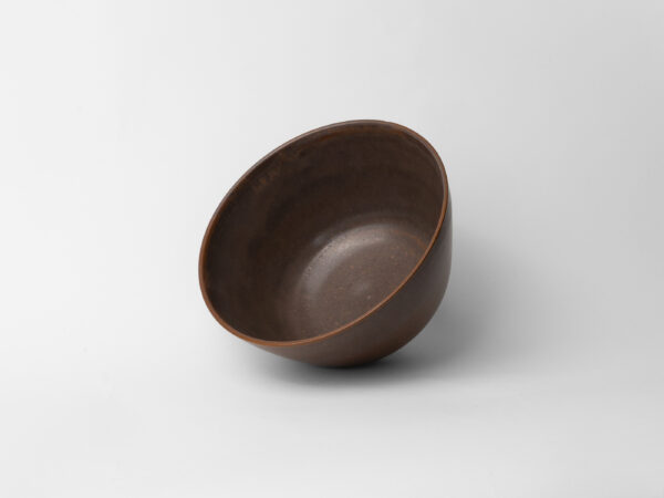 Bowl in dark brown
